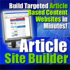 Thumbnail Article Site Builder: Get High-Content Websites  (MRR)