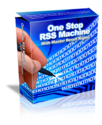 Product picture The One Stop RSS Machine Software package (MRR)