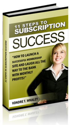 Product picture 11 Steps To Subscription Success  (MRR)