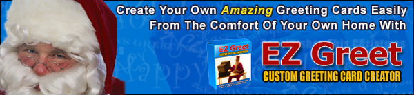 Product picture EZ Greet Christmas Greeting Card Software (MRR)