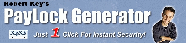 Product picture PayLock Generator: Generates secure paypal buttons (MRR)