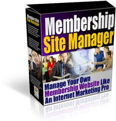 Product picture Membership Site Manager: Run A Money-Making Membership Site 