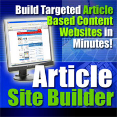 Product picture Article Site Builder: Get High-Content Websites  (MRR)