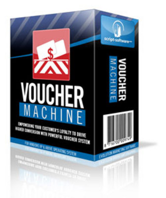Product picture Voucher Machine: Voucher Creator Software (MRR)