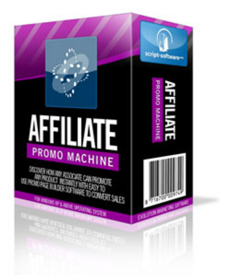 Product picture Affiliate Promo Machine: Promo Page Builder - Resell Rights