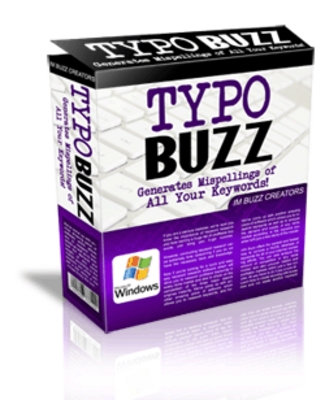 Product picture Typo Buzz: Mispelled Keywords Generator (MRR)