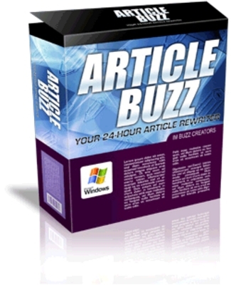 Product picture Article Buzz Rewriter & Unique Content Creator - Resale Righ