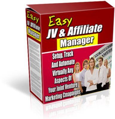 Product picture Easy JV & Affiliate Manager