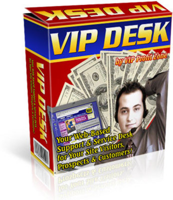Product picture VIP Desk: Web Based Customer Support (MRR)
