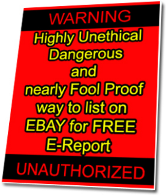 Product picture The eBay Loophole: Reduce eBay fees  (MRR)