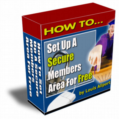 Product picture How To Set Up A Secure Members Area For Free (MRR)