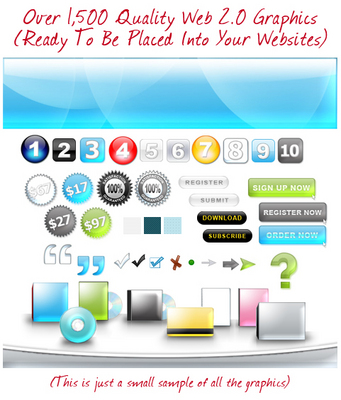 Product picture New Web 2.0 Graphics Pack 