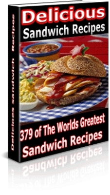 Product picture Delicious Sandwich Recipes: 379 World Recipes
