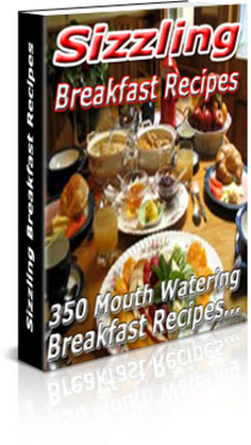 Product picture Sizzling Breakfast Recipes (MRR)