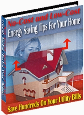 Product picture No-Cost and Low-Cost Energy Saving Tips (MRR)