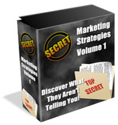 Product picture Secret Marketing Strategies - Volumes #1 thru 20