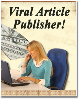 Product picture Viral Article Publisher: Submit Your Viral Articles (MRR)