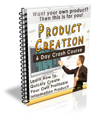 Product picture Product Creation Crash Course (MRR)