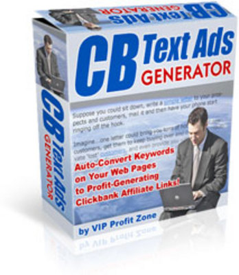 Product picture Clickbank Text Ads Generator (MRR)