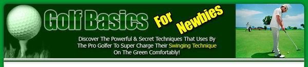 Product picture Golf Basics For Newbies (PLR)