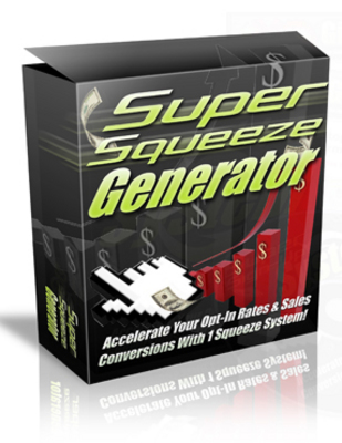 Product picture Super Squeeze Page Generator (MRR)
