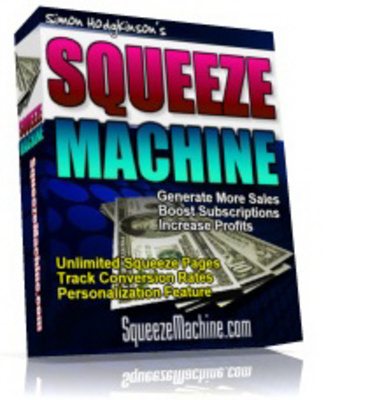 Product picture SQUEEZE MACHINE: Make unlimited number of squeeze pages MRR