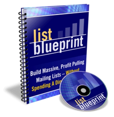 Product picture ListBlueprint: Building massive mailing lists (MRR)