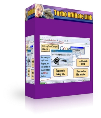 Product picture Turbo Affiliate Link Generator with Master Resale Rights 