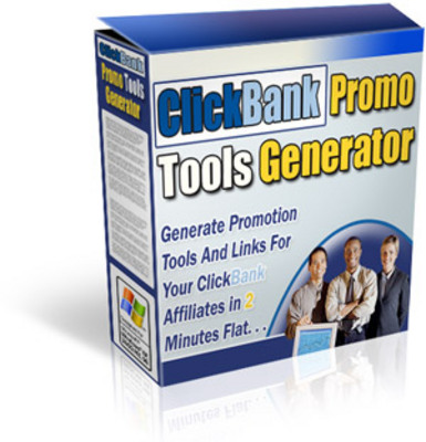 Product picture Clickbank Promo Tools Generator  (MRR)