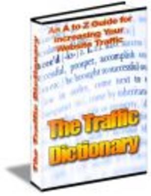 Product picture The Traffic Dictionary (MRR)